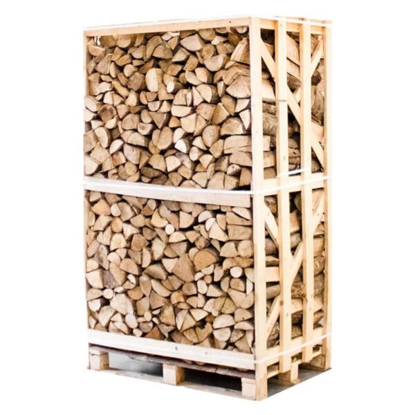 Hele pallet ovengedroogd gekloofd essen haardhout 25cm, 900kg